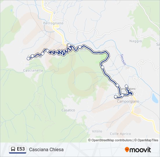 E53  Line Map