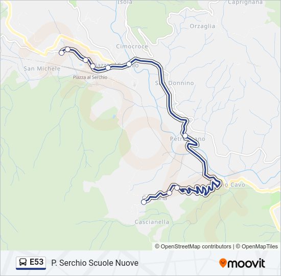 E53  Line Map