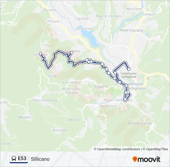 E53  Line Map