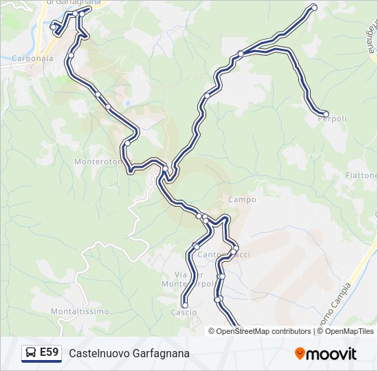 E59  Line Map