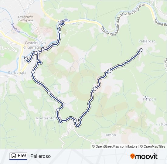 E59  Line Map