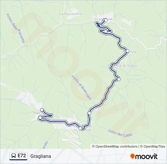 E72  Line Map