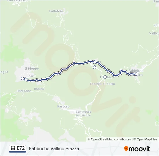 E72  Line Map