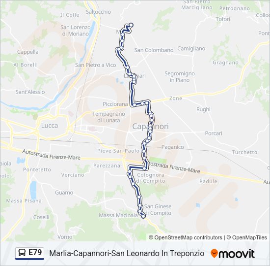 E79  Line Map