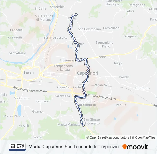 E79  Line Map