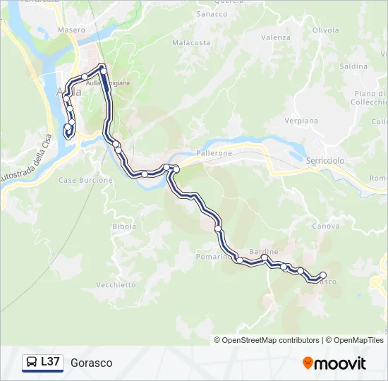 L37  Line Map