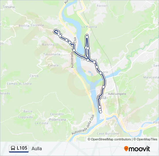 L105  Line Map