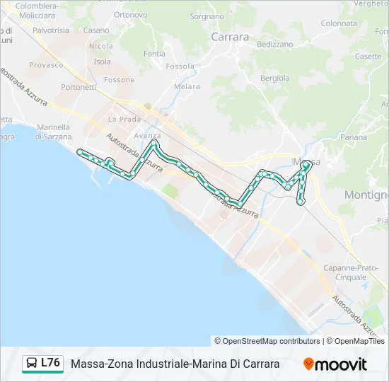 L76  Line Map
