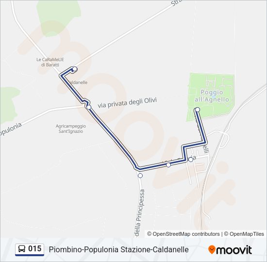 015 Bus Line Map