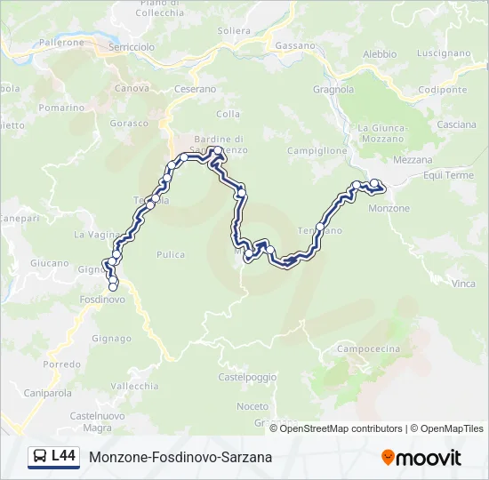 L44  Line Map