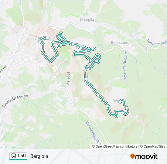 L50  Line Map