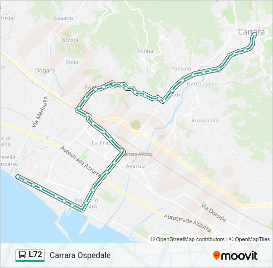 L72  Line Map