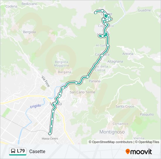 L79 Bus Line Map