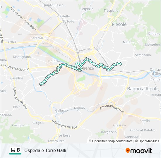 B  Line Map