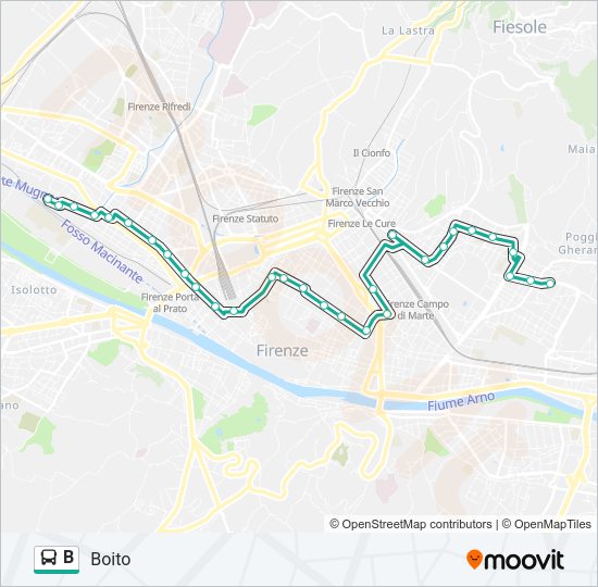B  Line Map