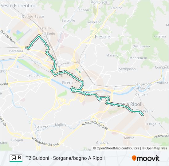 B  Line Map