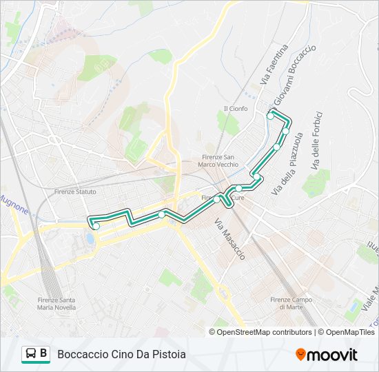 B  Line Map