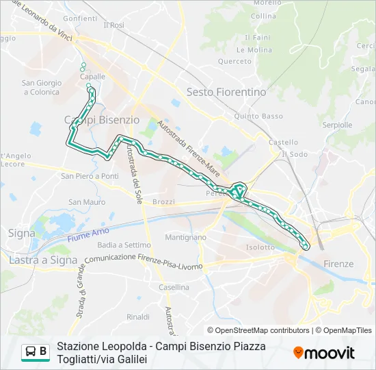B  Line Map
