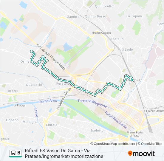 B  Line Map