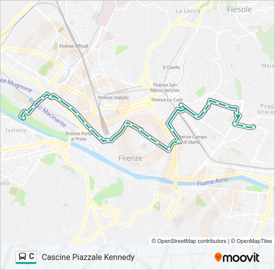 C  Line Map
