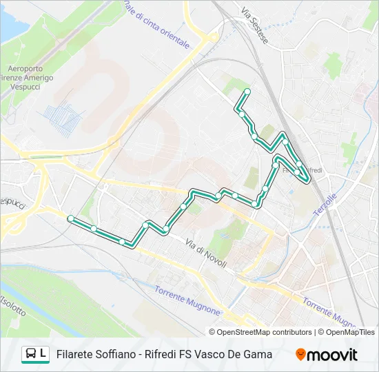 L  Line Map