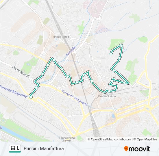 L  Line Map