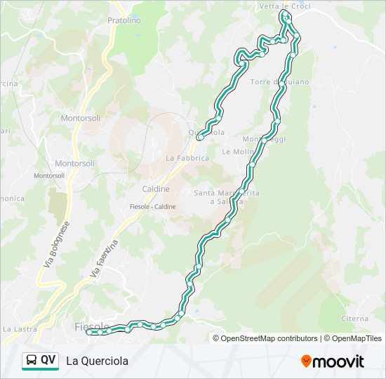 QV  Line Map