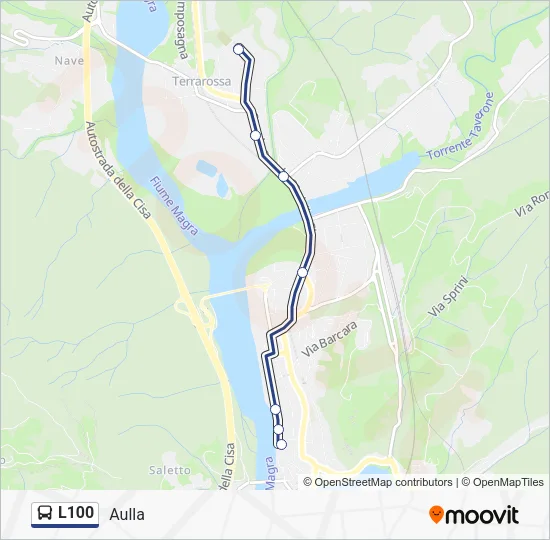 L100  Line Map
