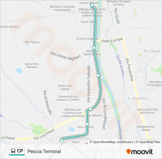CP  Line Map