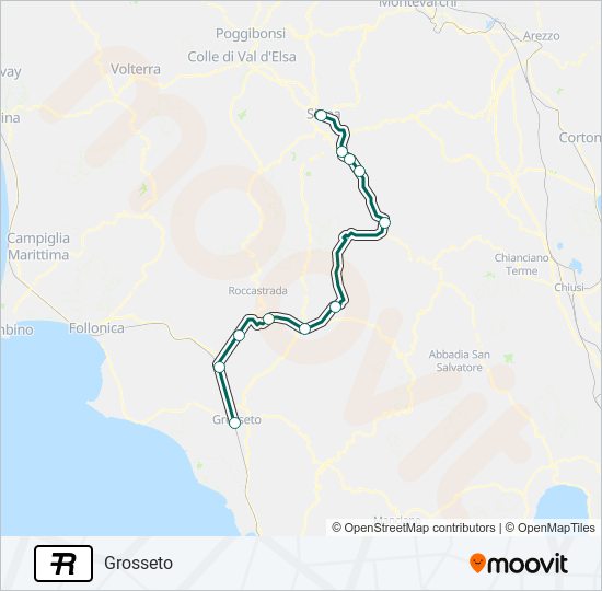 r Route Schedules Stops Maps Grosseto Updated