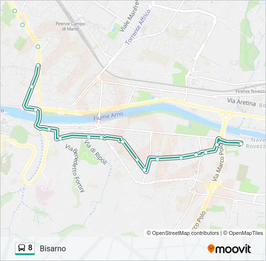 8  Line Map