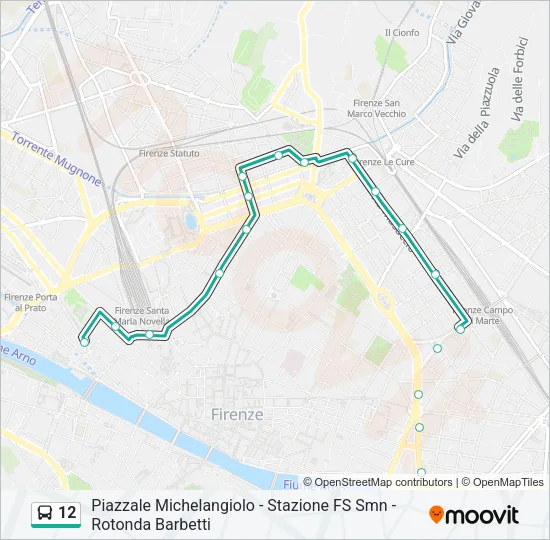 12  Line Map