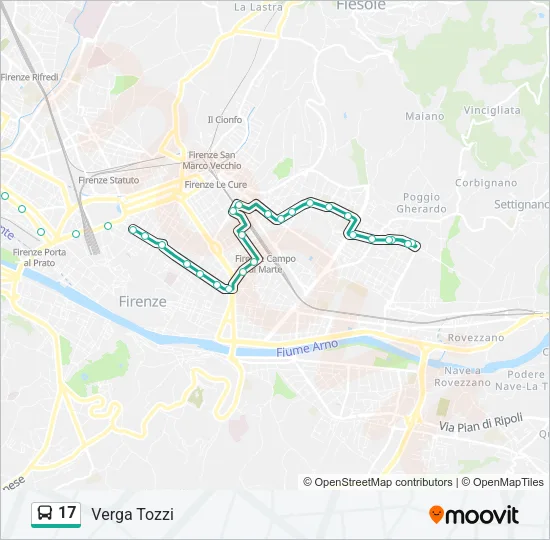 17  Line Map