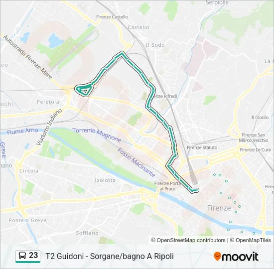 23  Line Map