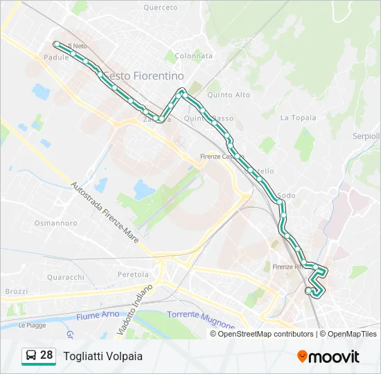 28  Line Map