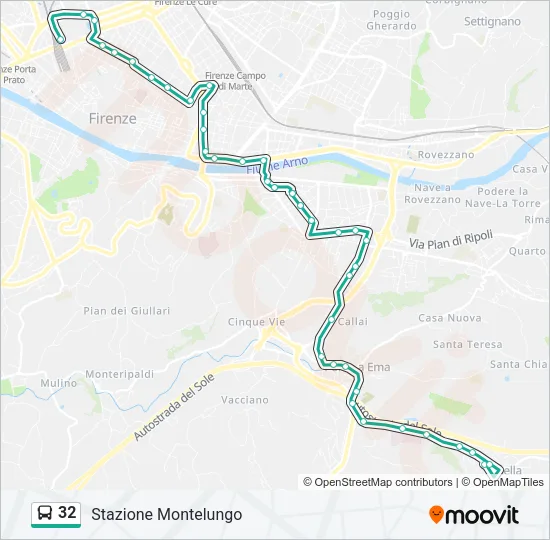 32  Line Map