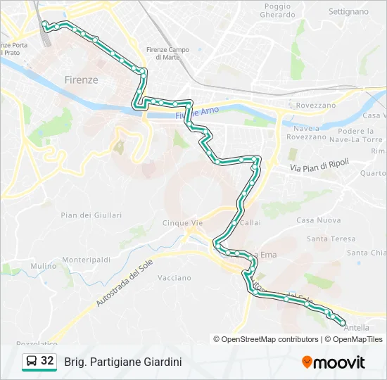 32  Line Map
