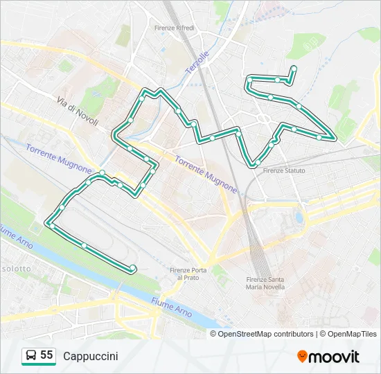 55  Line Map