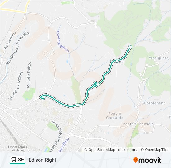 Sf Route Schedules Stops Maps Edison Righi Updated 