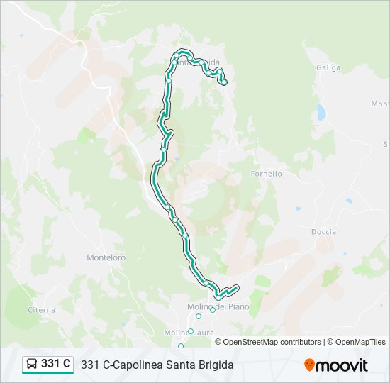 331 c Route: Schedules, Stops & Maps - 331 C-Capolinea Santa Brigida ...