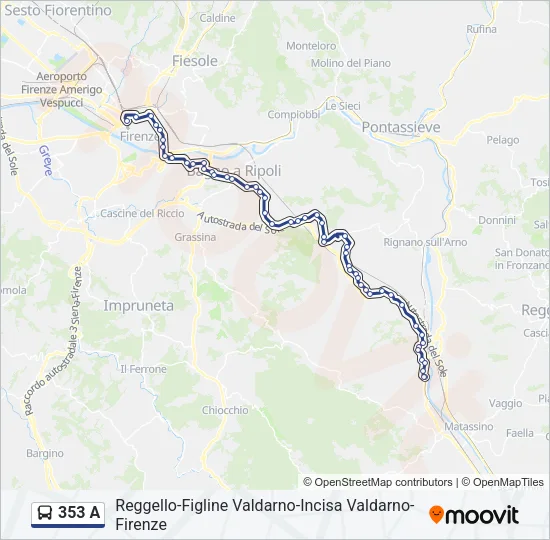 353 A  Line Map