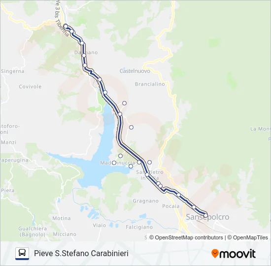BAVPSSCC Bus Line Map