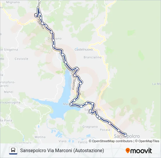 BAVPSSCC Bus Line Map