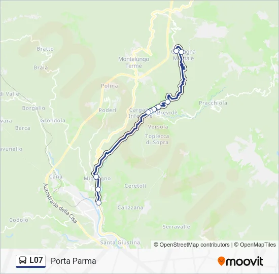L07 Bus Line Map