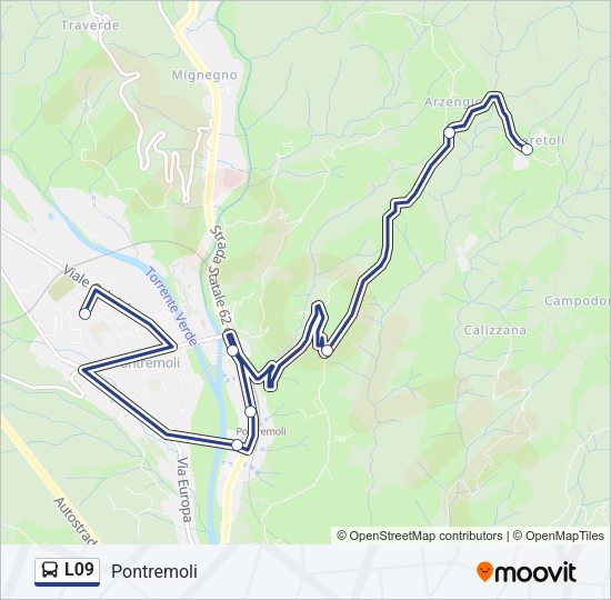 L09 Bus Line Map