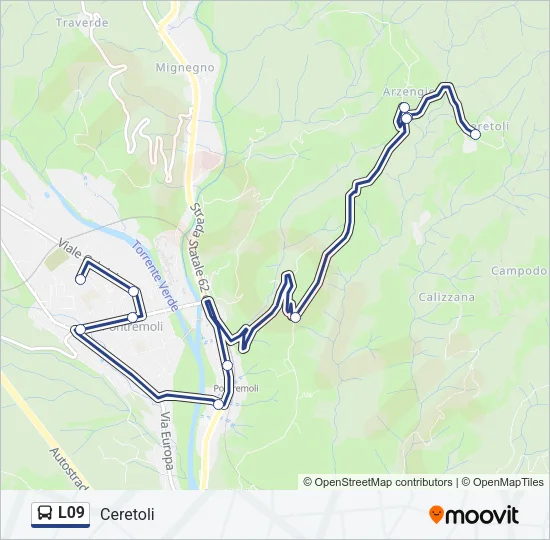 L09 Bus Line Map