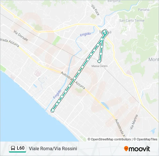 L60 Bus Line Map