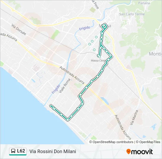 L62 Bus Line Map