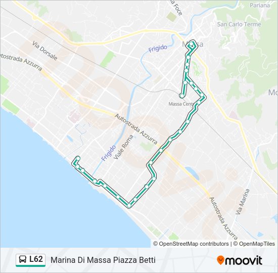 L62 Bus Line Map