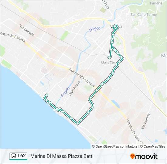 L62 Bus Line Map